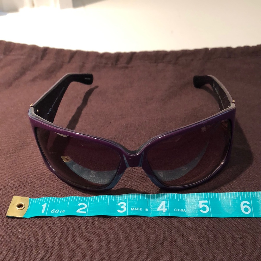 MARC JACOBS purple frame sunglasses